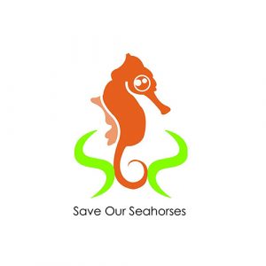 SOS seahorse logo